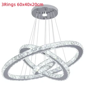 Crystal Pendant Lights Hanging Chandelier