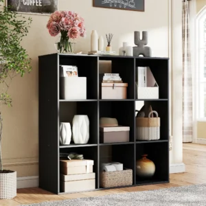 9 Cube Wooden Storage Organizer / Bookcase