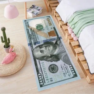 Cool 100 Dollar Money Rug